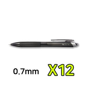 [모나미] FX-ZETA 에프엑스제타볼펜 0.7mm(흑색)_12개입